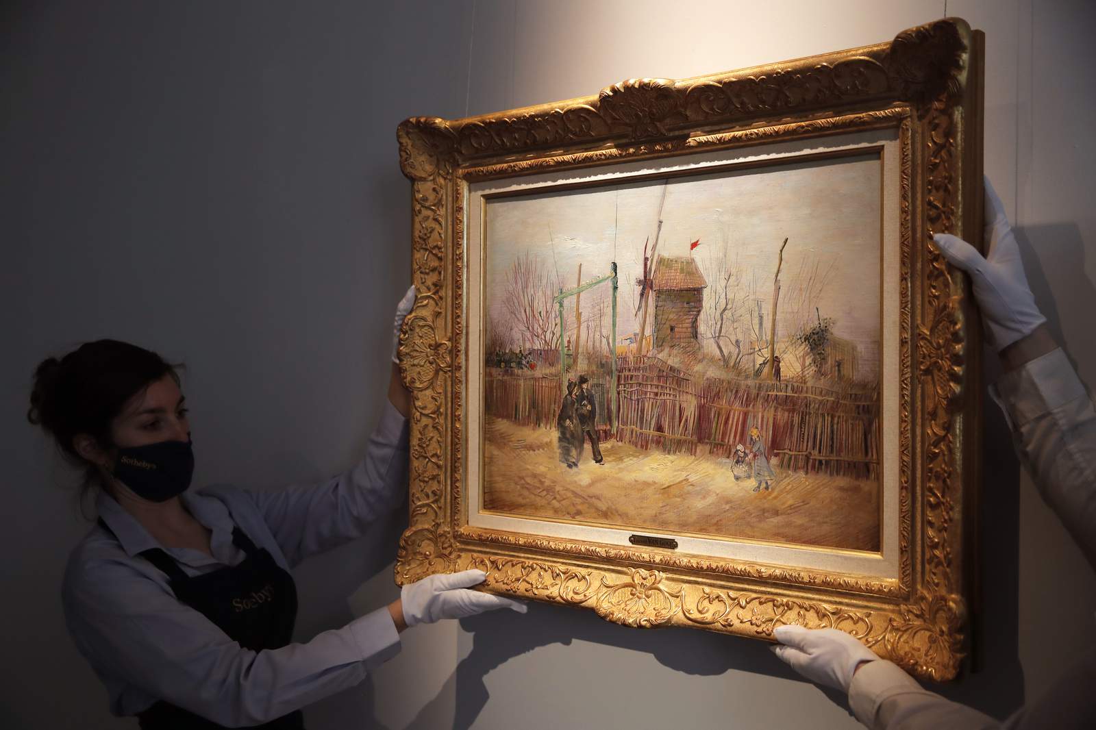 Rarely seen Van Gogh painting exhibited ahead of auction
