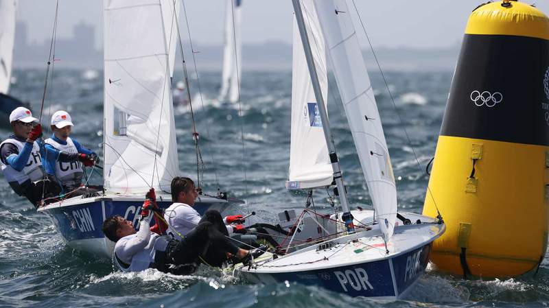 Surf's up in variable conditions for sailing event