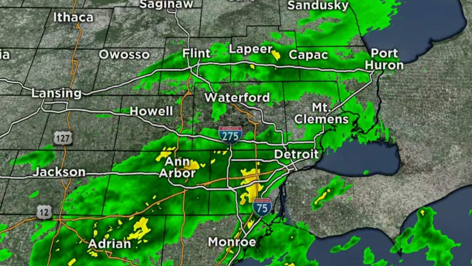 Metro Detroit weather: Stormy start on May 15, 2020 -- May 15, 2020 noon update