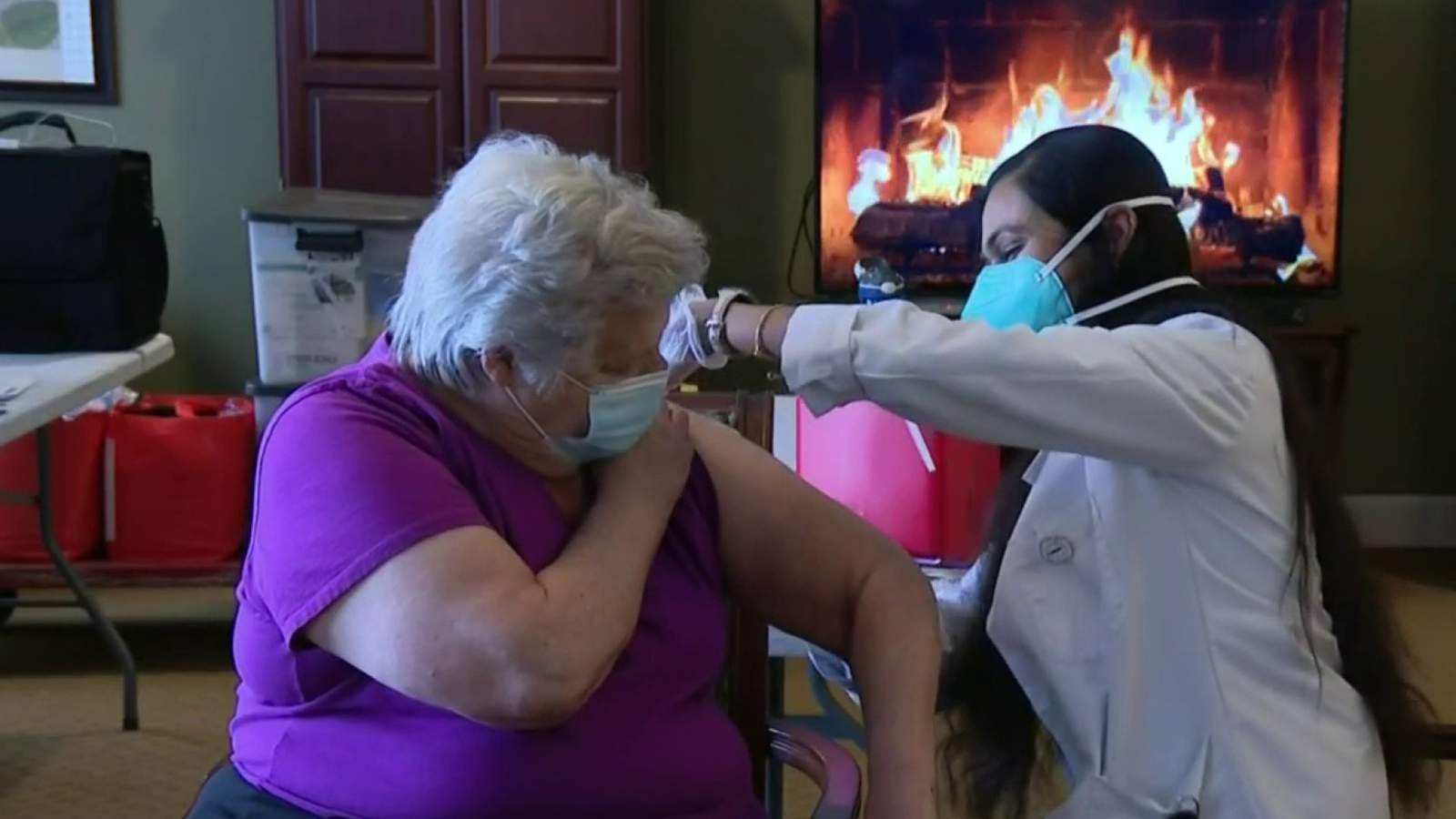 Michigan grandmother who made viral rap receives COVID-19 vaccine