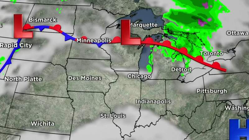 Metro Detroit weather: Temperatures rebound from frosty start this weekend