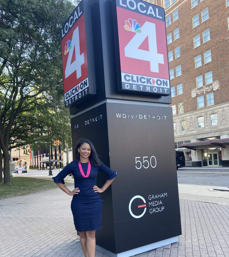 ‘Embarking on my first few weeks here is surreal’; Reporter Megan Woods returns home for dream job at WDIV Local 4