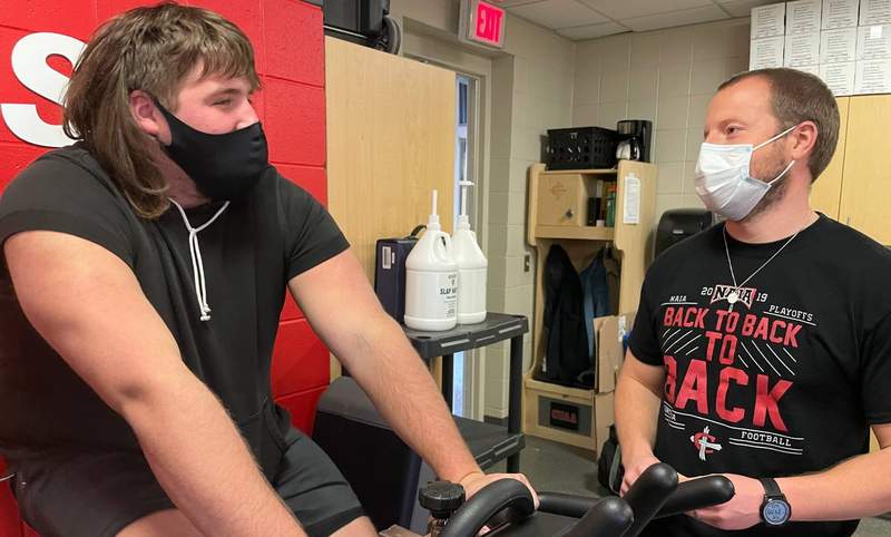 ‘This is what we do.’ Concordia University Ann Arbor athletic trainers respond to COVID-19 challenge