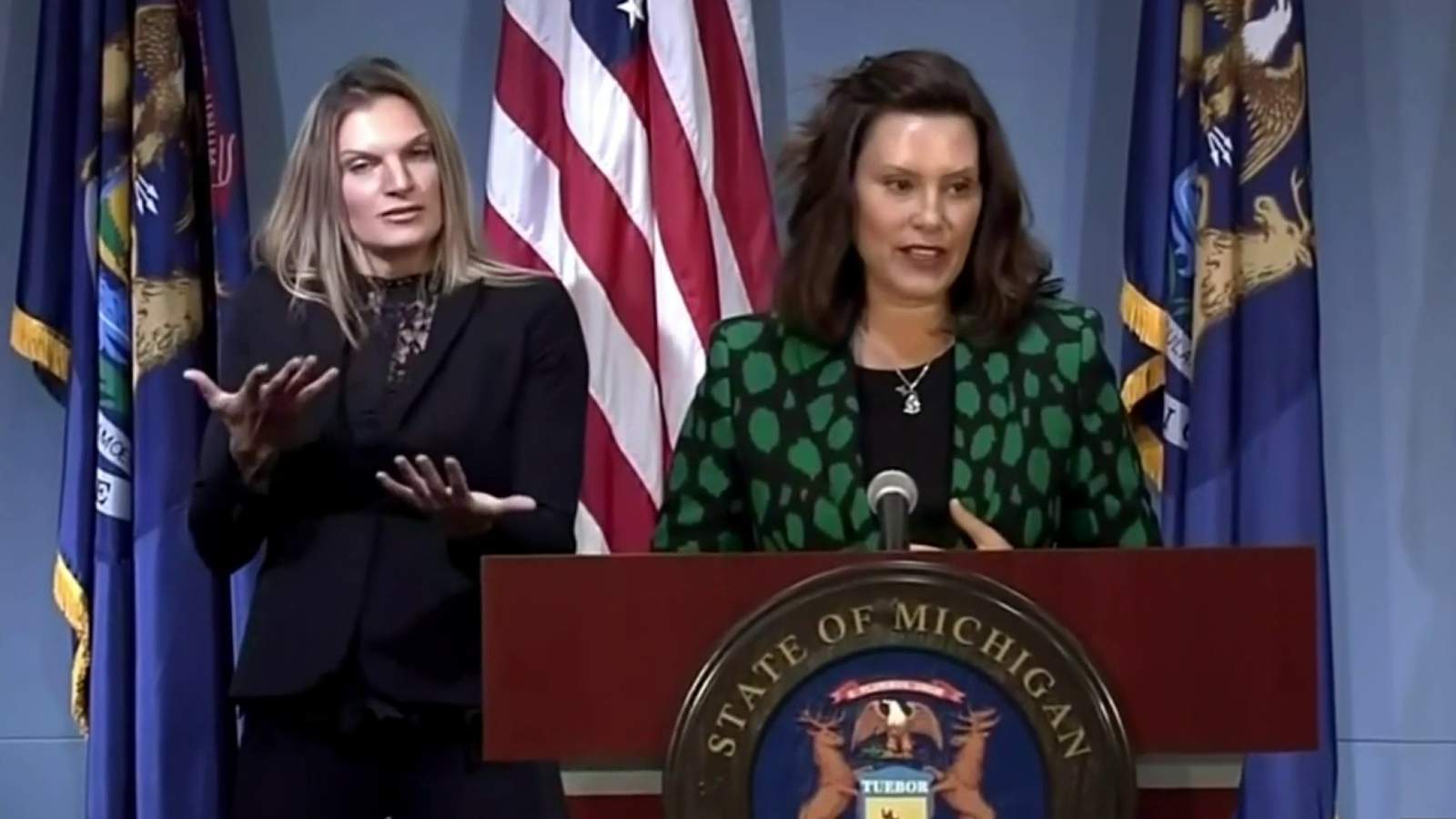 Michigan coaches join Gov. Whitmer to encourage mask usage as COVID-19 cases rise