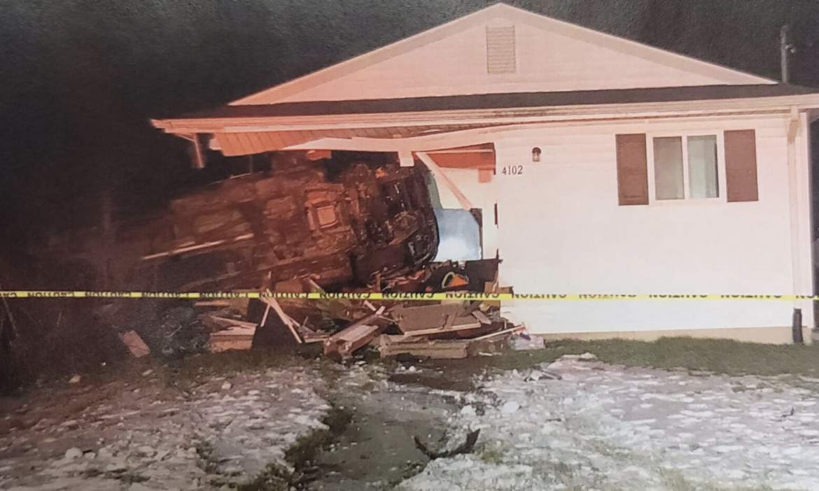 Truck crashes into Michigan house, killing woman asleep on couch; Driver fled