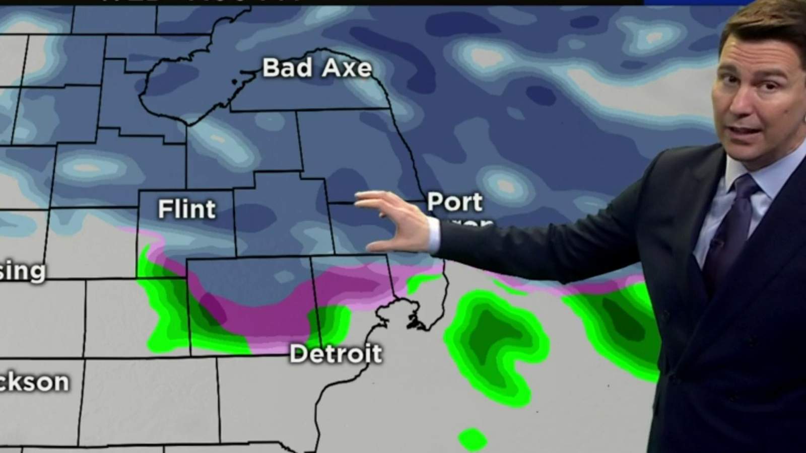 Metro Detroit weather forecast for Jan. 14, 2020 -- 6 p.m. update
