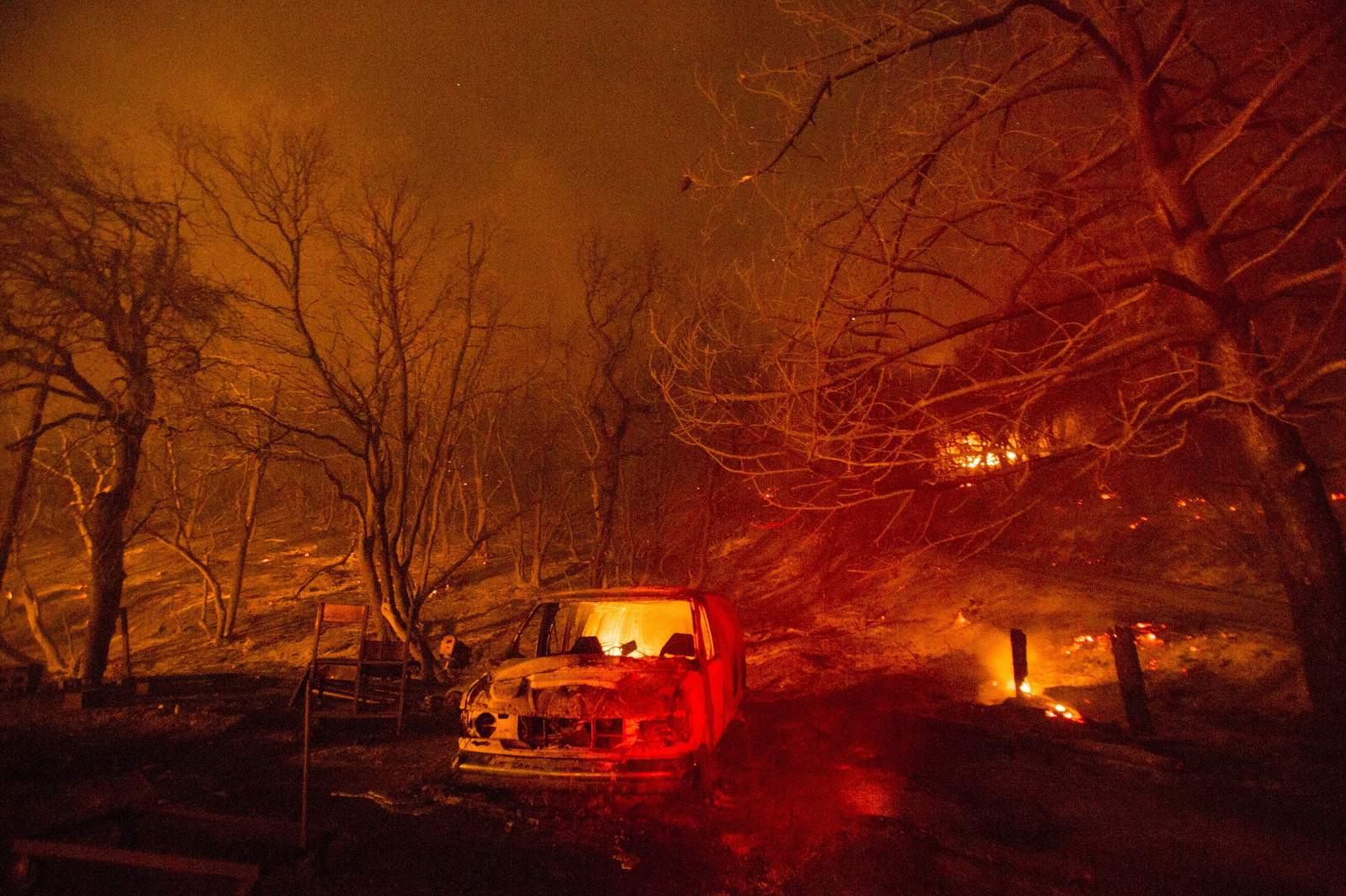 Crews battle wildfires amid brutal heat wave in California