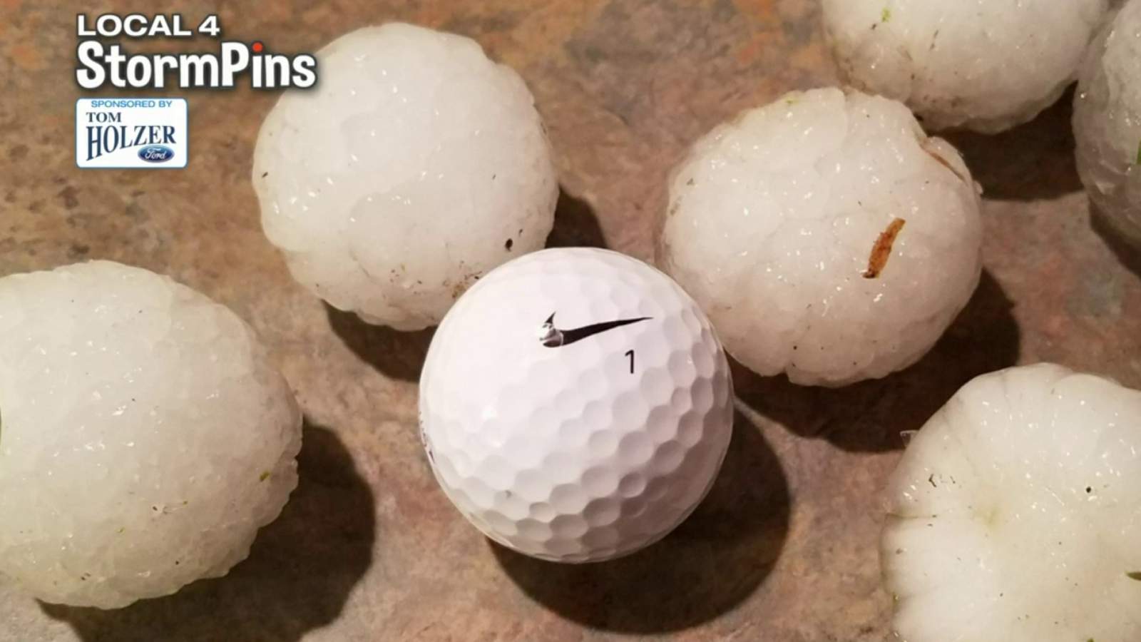 SE Michigan sees golf ball-sized hail during April storms