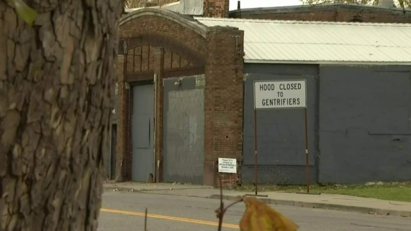 ‘Hood Closed to Gentrifiers’ street sign gains popularity in Detroit neighborhood