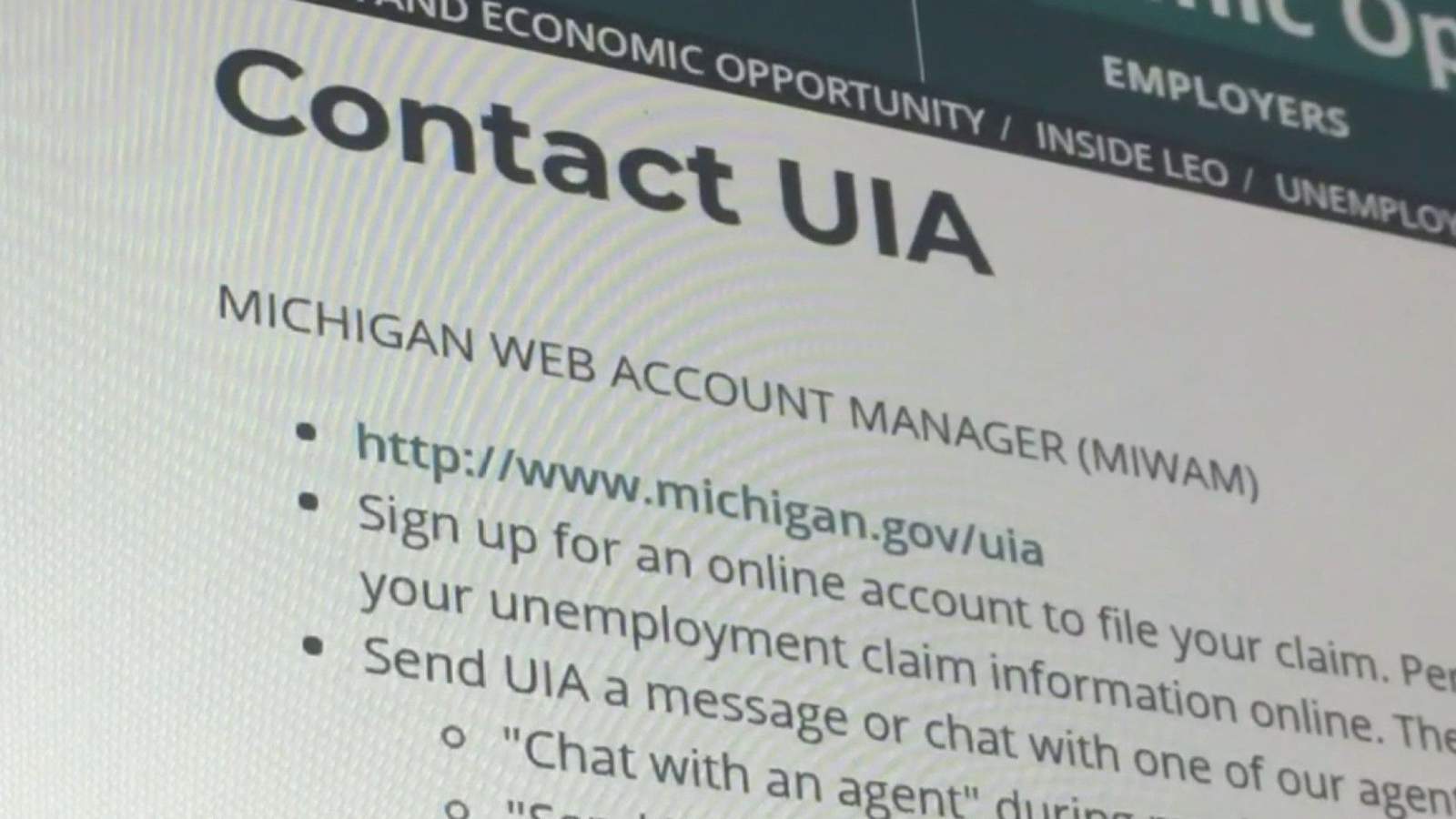 Thousands of Michiganders struggling to get answers about unemployment targeted by new scam