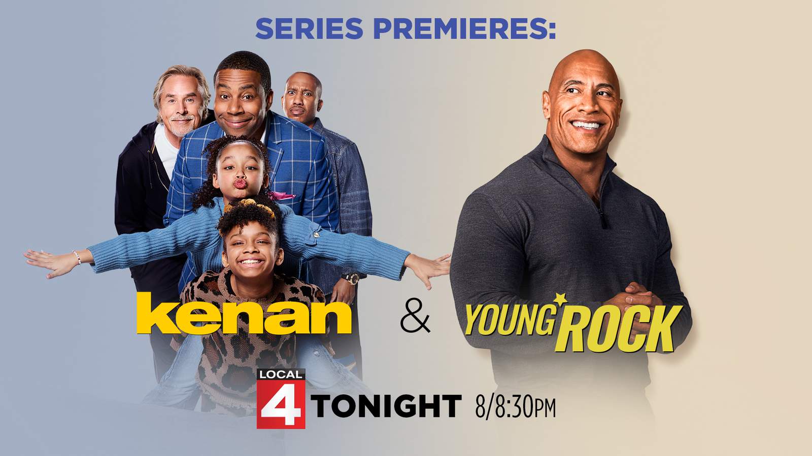 Catch the season premieres of ‘Young Rock’ and ‘Kenan’ tonight!