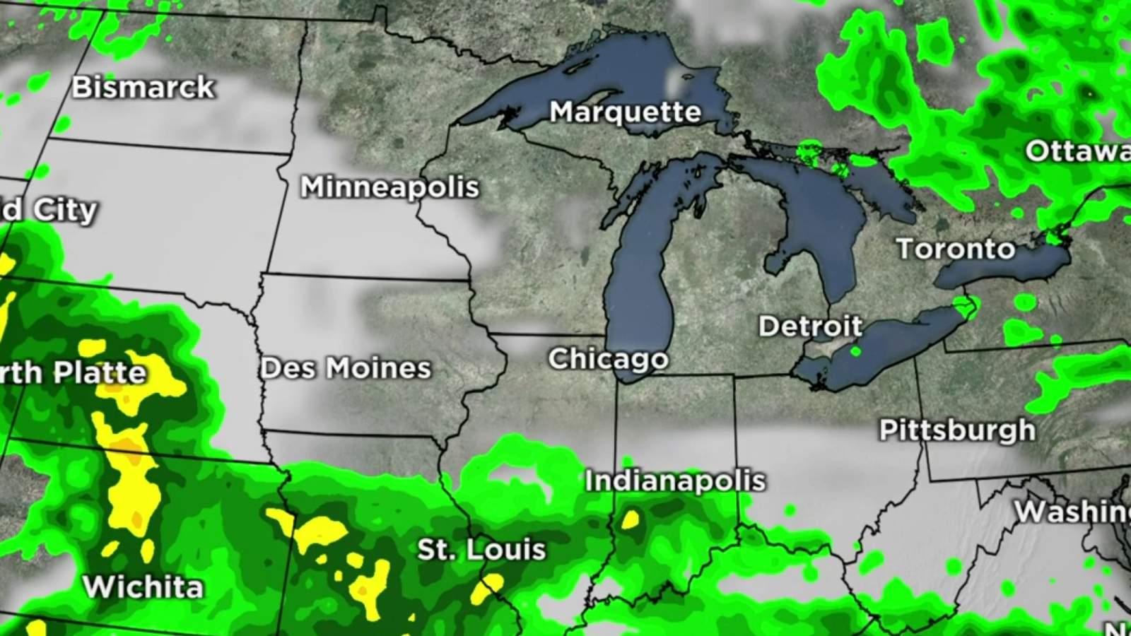 Metro Detroit weather forecast: Scattered showers and storms possible Monday