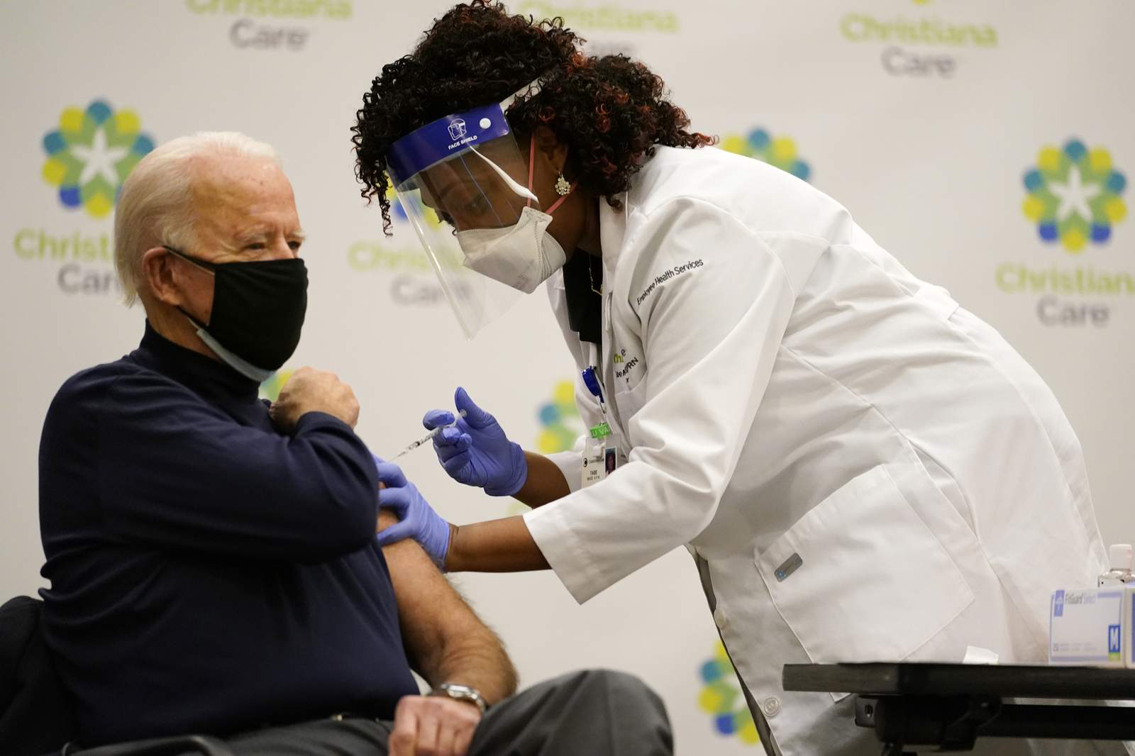 Biden gets COVID-19 vaccine, says 'nothing to worry about'