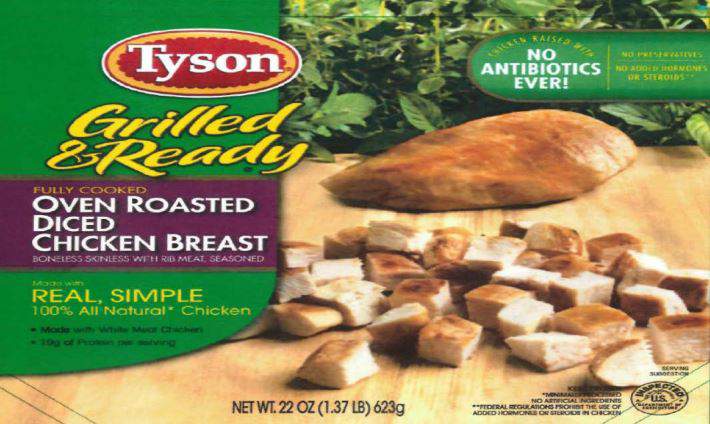 Tyson Foods Inc. recalls 8.5 million pounds of pre-cooked chicken products over possible listeria contamination