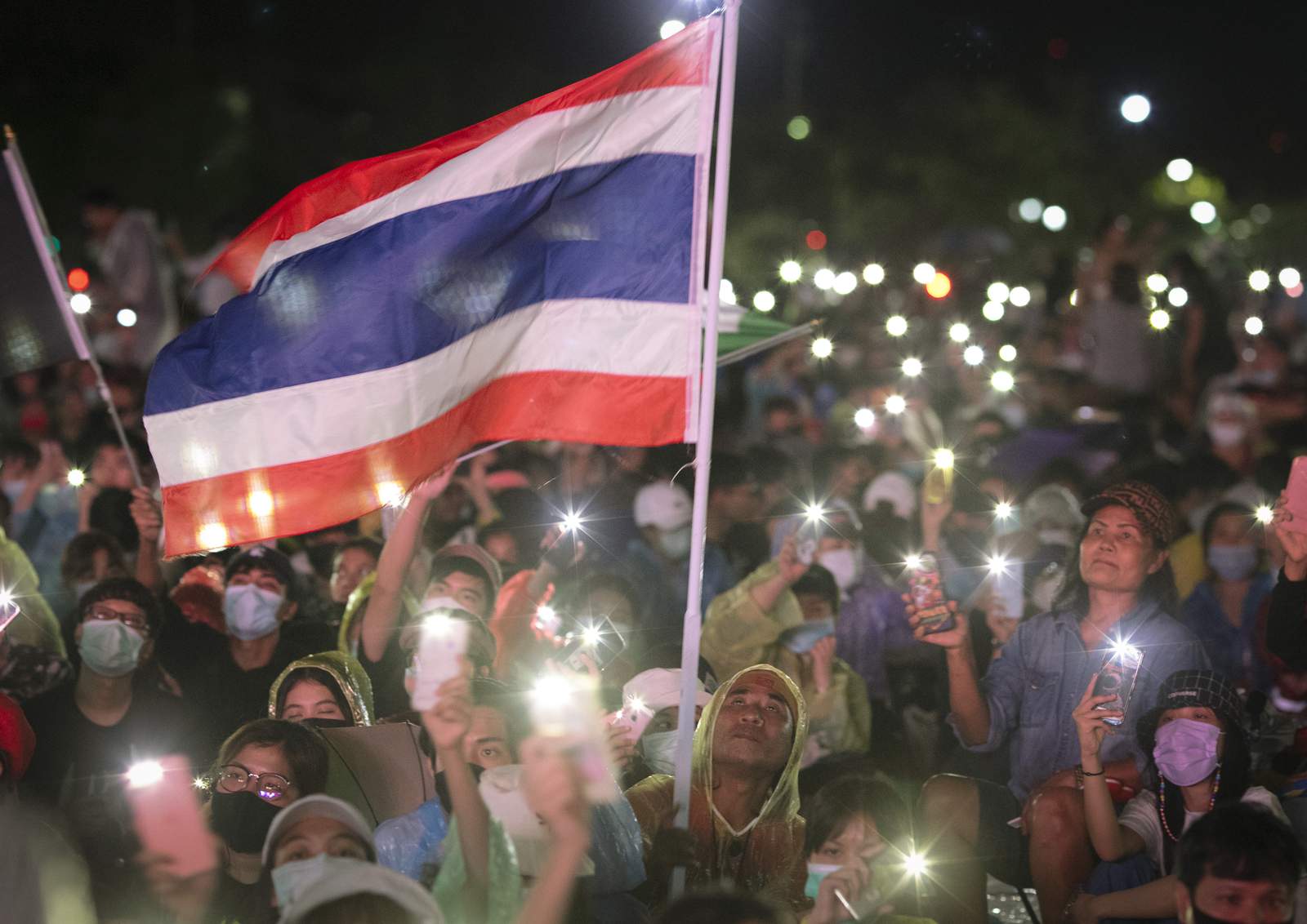 Thai protesters' rally pushes demands for democratic reforms