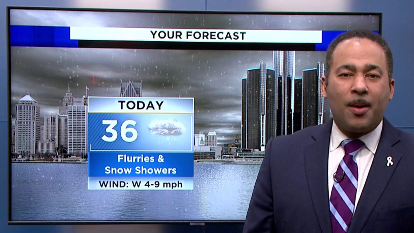 Metro Detroit weather: Still slippery with flurries, snow showers Sunday afternoon