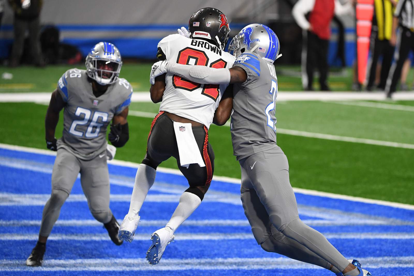 Detroit Lions lose to Tampa Bay Buccaneers at Ford Field