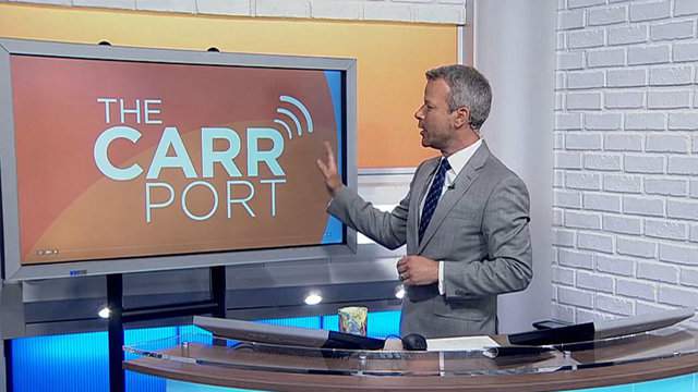 Jason Carr debuts on Local 4 with the 'Carr Port'