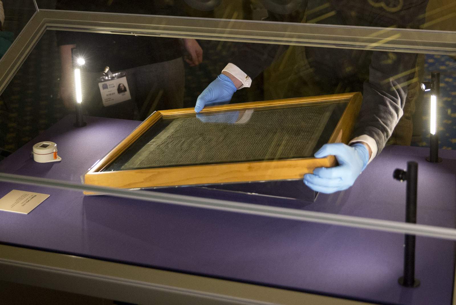Man gets prison for failed theft of Magna Carta in England