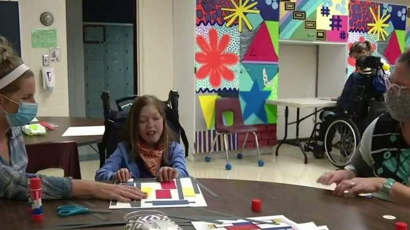 A look inside face-to-face learning at Jardon Vocational School in Ferndale