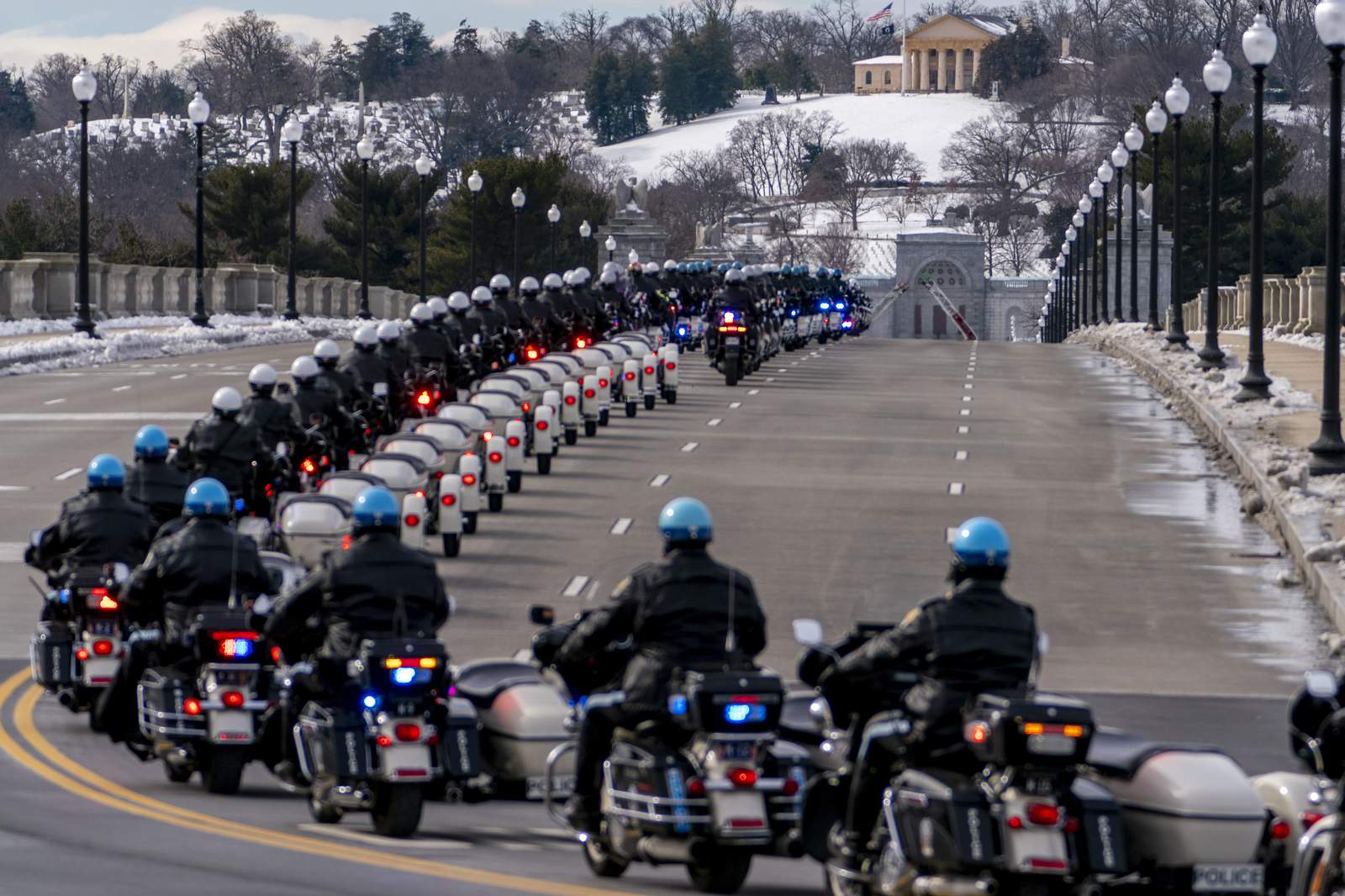 Slain Capitol Police officer honored: 'We will never forget'