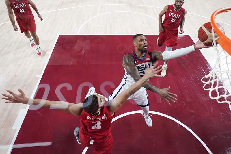 Video: Team USA’s Damian Lillard erupts for 21 points against Iran