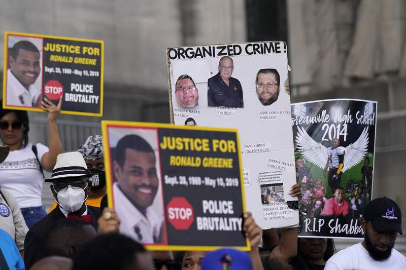 Activists: Charge Louisiana troopers in Black man's death