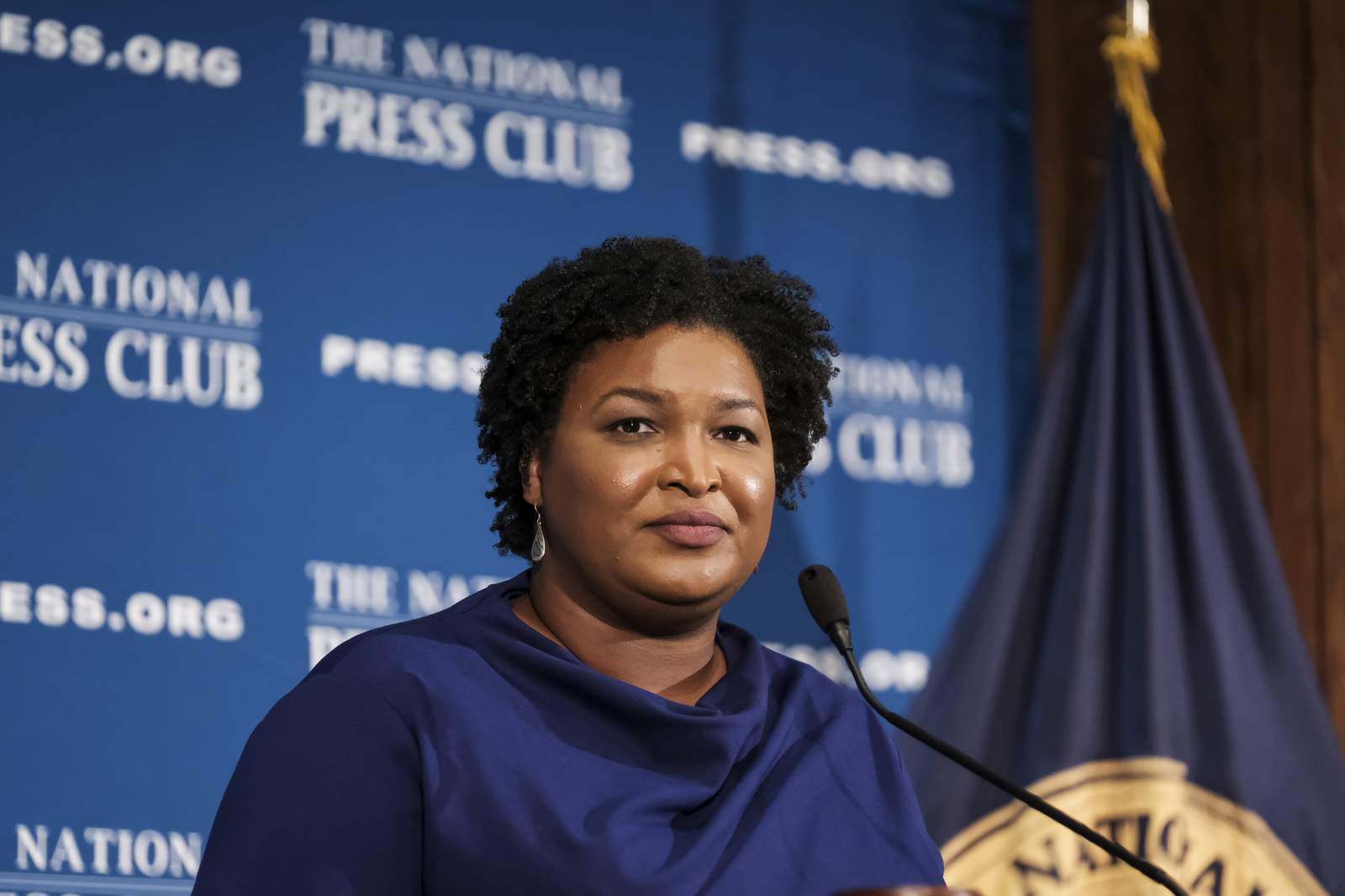 Stacey Abrams endorses candidates in 7 US Senate contests