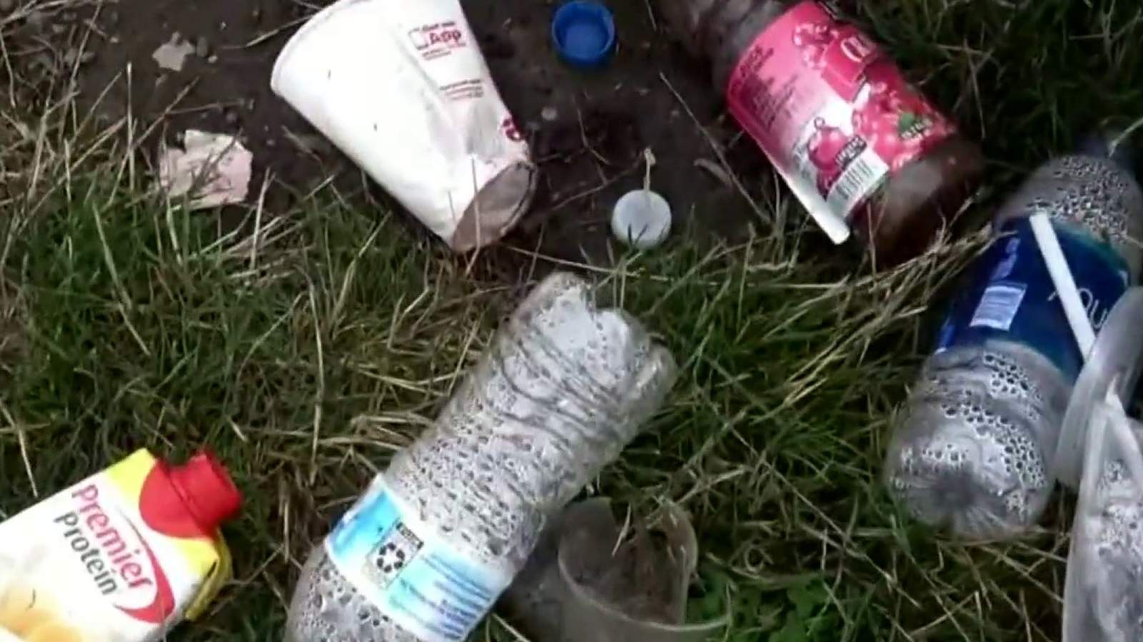 Detroits Palmer Park littered with trash after recently being renovated