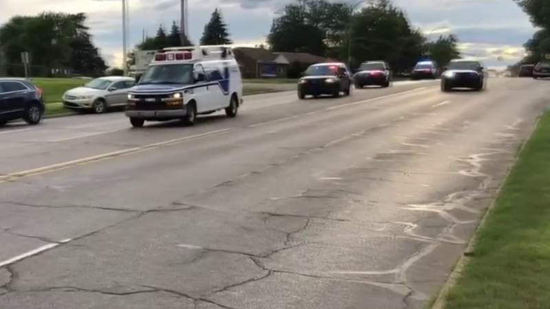 Man in stolen ambulance leads police on chase in Metro Detroit