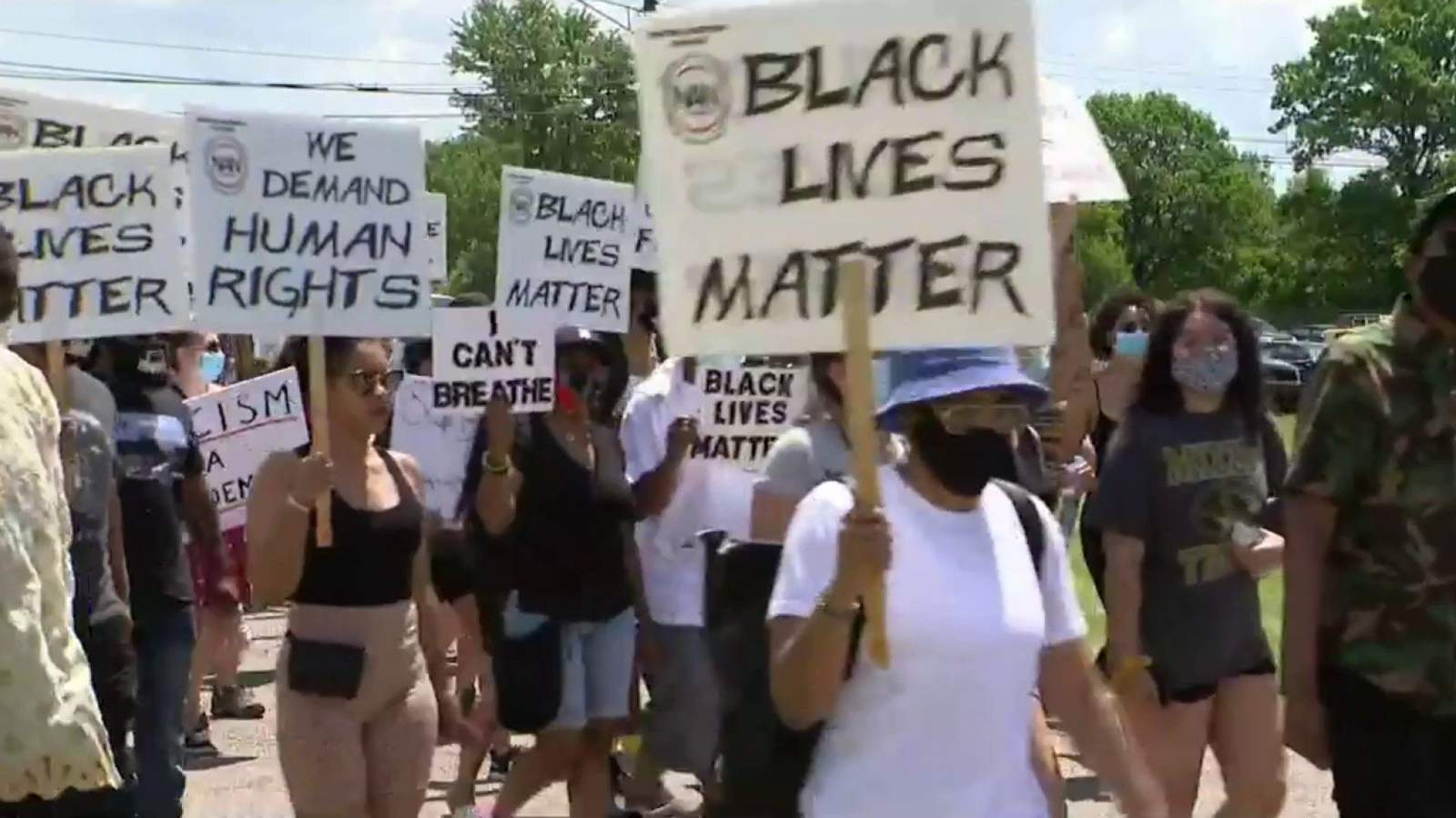 George Floyd protesters gather across Metro Detroit for second weekend