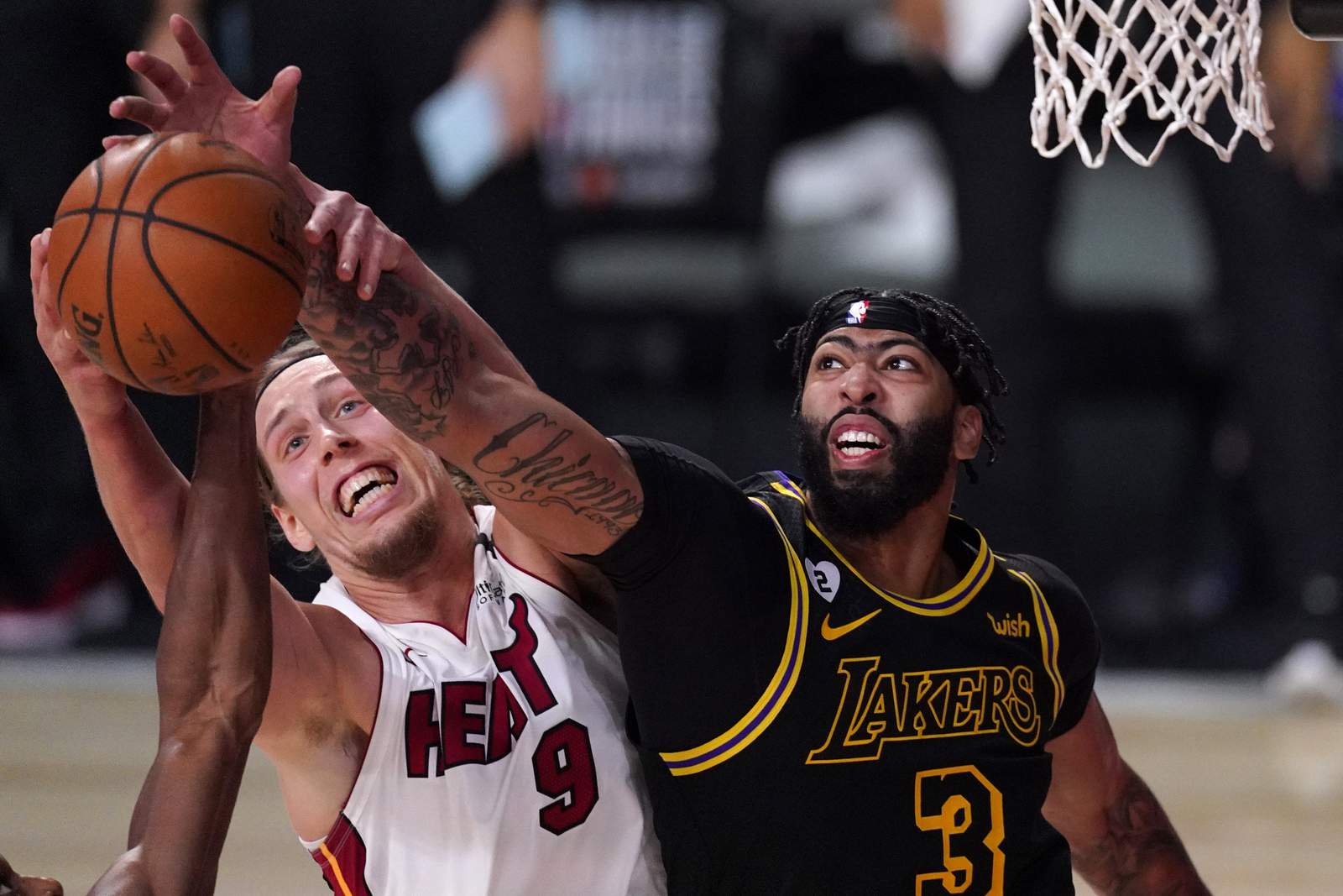 Halfway home: Lakers top Heat 124-114 for 2-0 Finals lead
