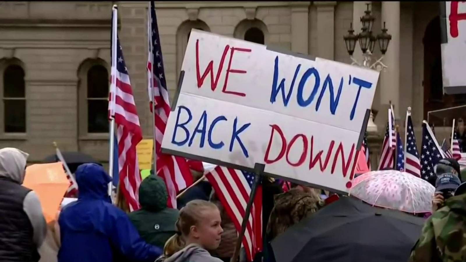 Gov. Whitmer condemns threats ahead of planned protest at Michigan Capitol