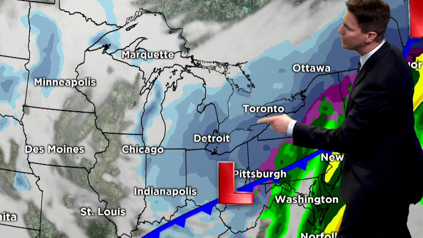 Metro Detroit weather: Stretched-out snow event starts Wednesday evening