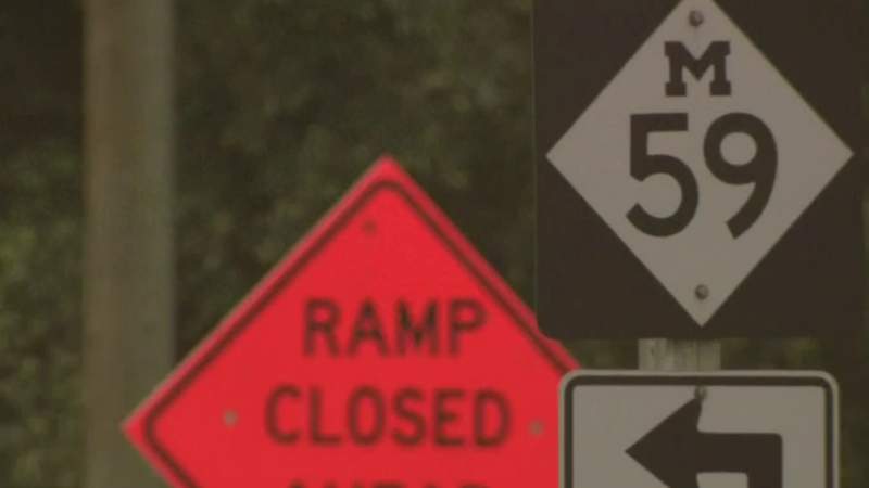 Emergency road work scheduled for M-59 in Utica begins Friday