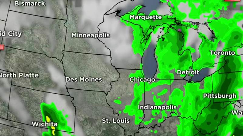 Metro Detroit weather: Wet Thursday evening, then drier and chillier overnight