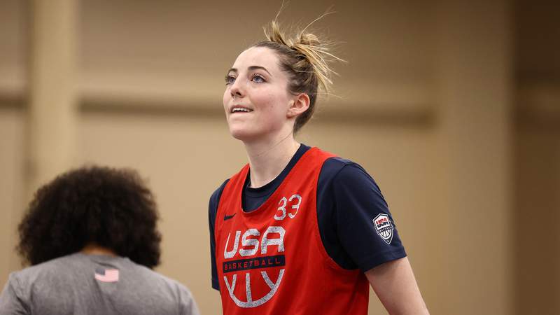 Katie Lou Samuelson, out of 3x3 basketball and won’t be traveling to Tokyo, will be replaced by Jackie Young
