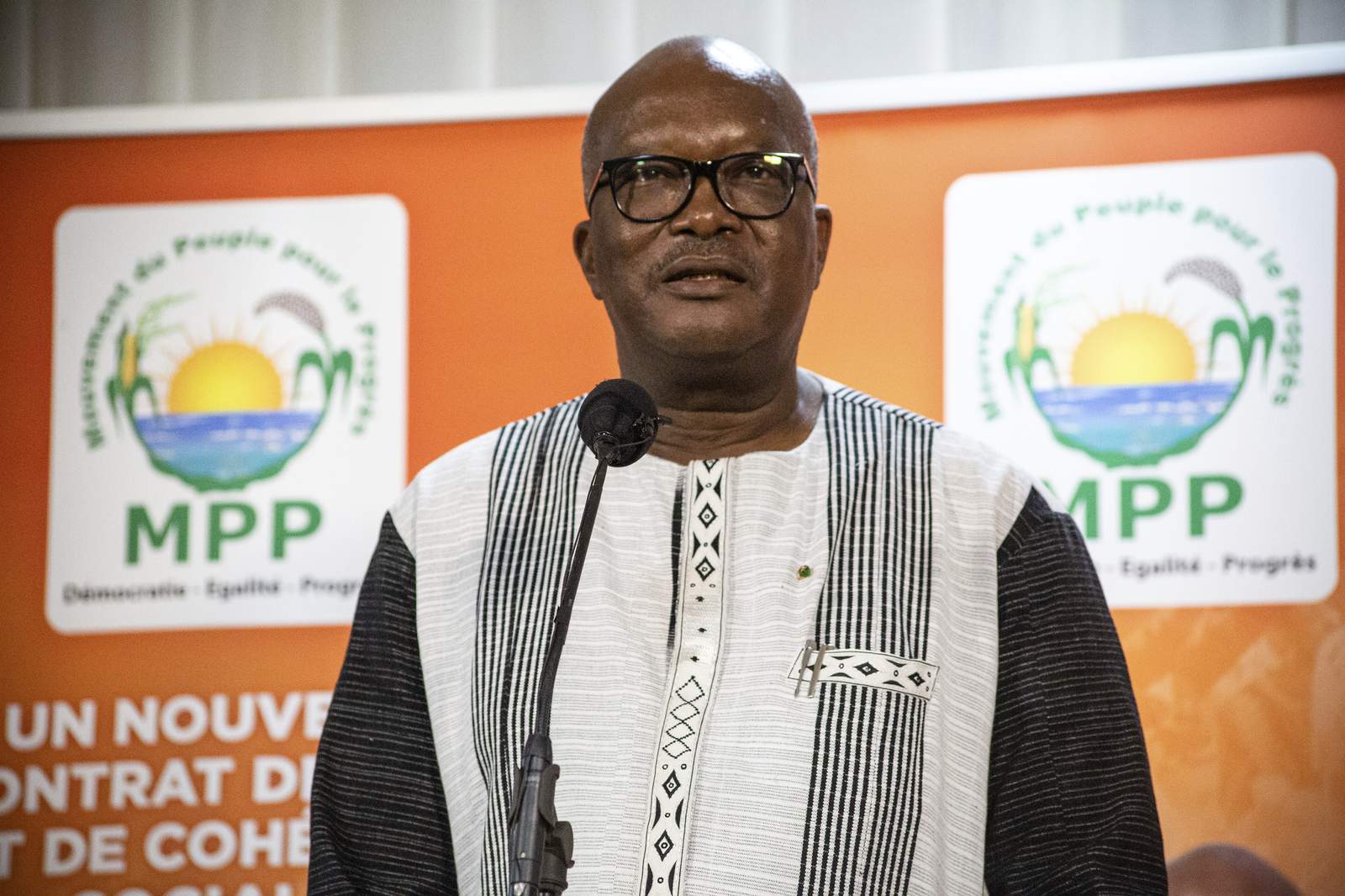 Burkina Faso president Roch Marc Christian Kabore re-elected