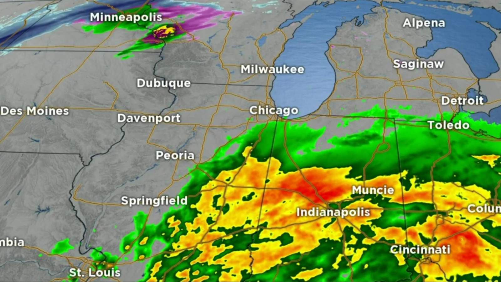 Metro Detroit weather: Chilly Sunday morning, milder afternoon with some rain