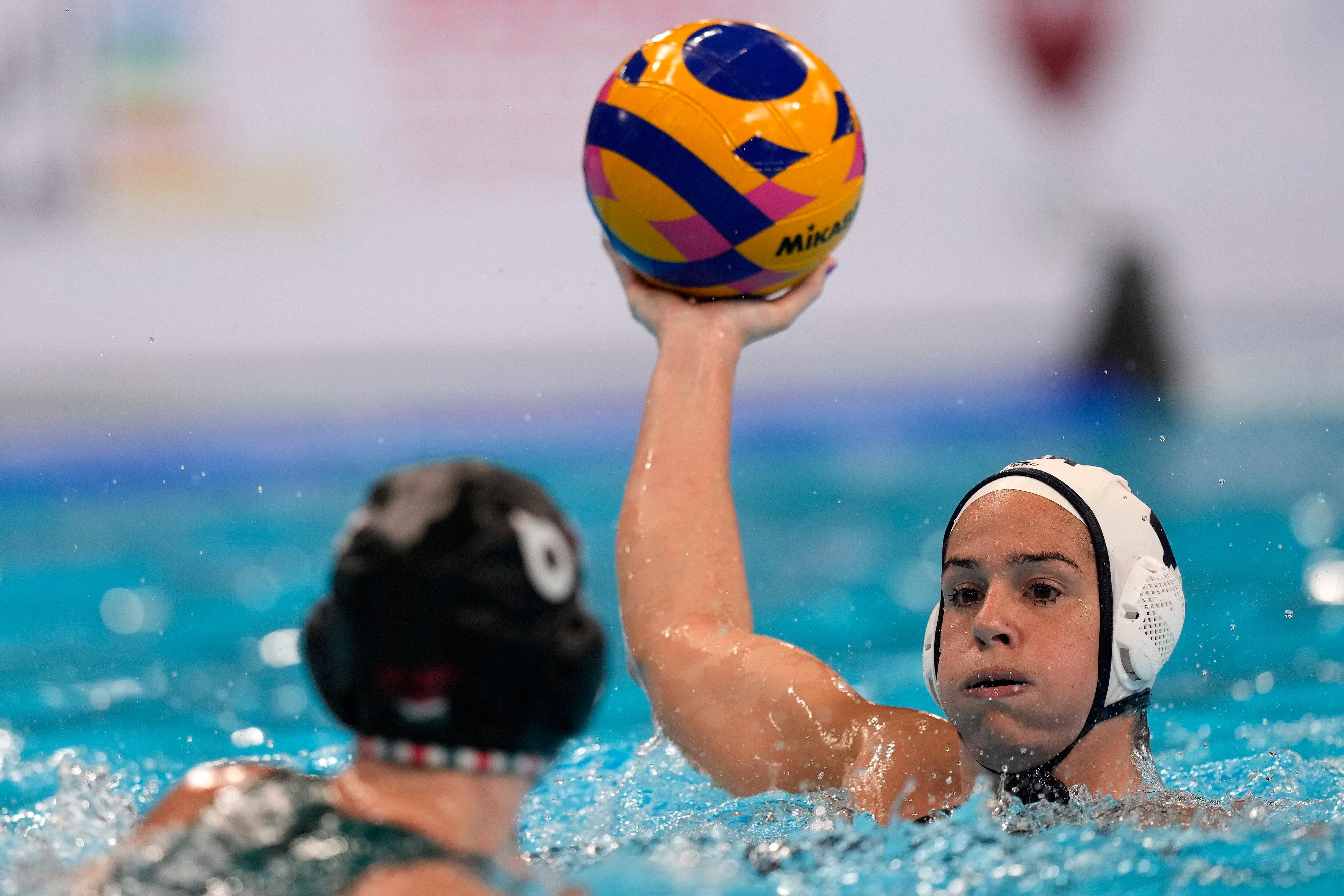 US wins another women's water polo world title, beating Hungary 8-7 for gold