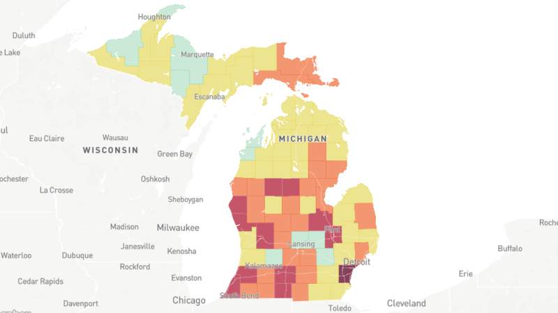 Data: Michigan’s vulnerability ‘high’ as COVID sweeps across US again