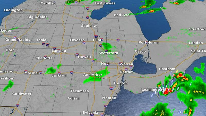 Metro Detroit weather: Thunderstorms roll through region