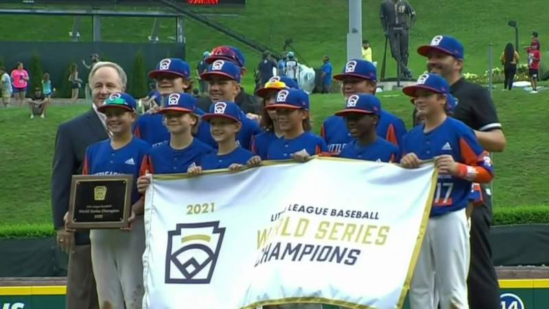 Taylor North returns home as Little League World Series champions