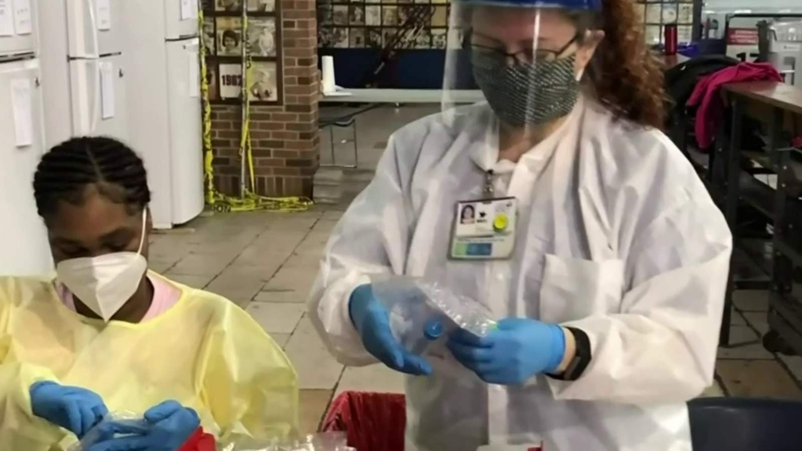 Coronavirus testing site volunteers share reasons for stepping up