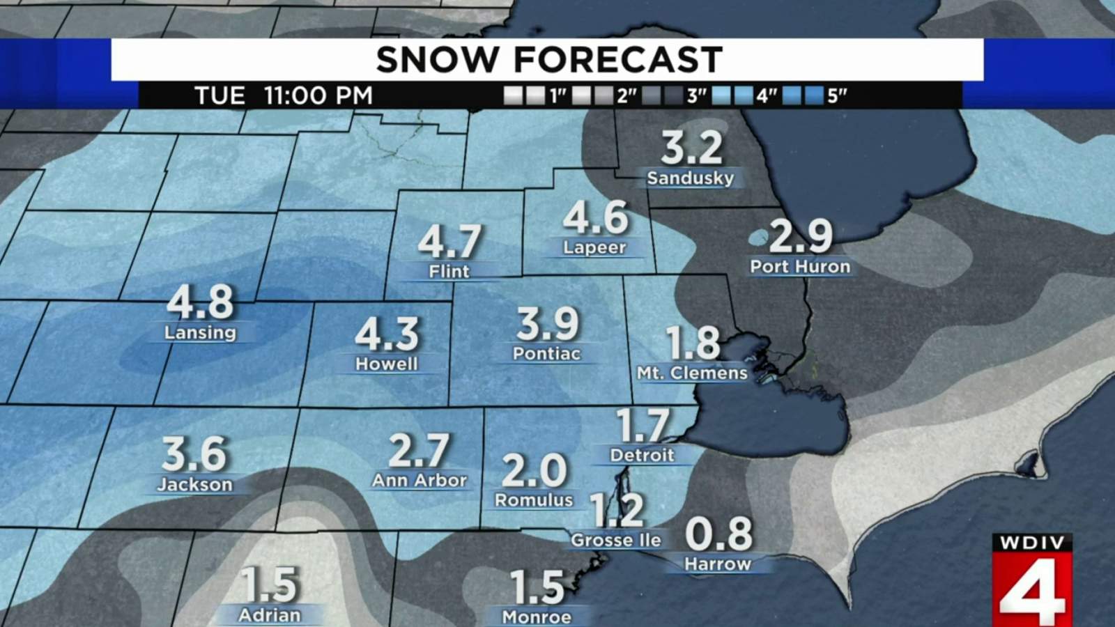 Morning Briefing Jan. 25, 2021: Detailed Metro Detroit snow forecast, 2 biggest impacts of climate change in Michigan right now, more - WDIV ClickOnDetroit