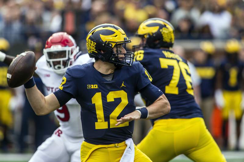 Michigan Wolverines defeat Rutgers Scarlet Knights in Ann Arbor