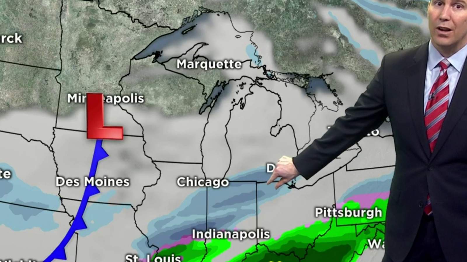 Metro Detroit weather forecast Feb. 3, 2020 -- 11 p.m. Update