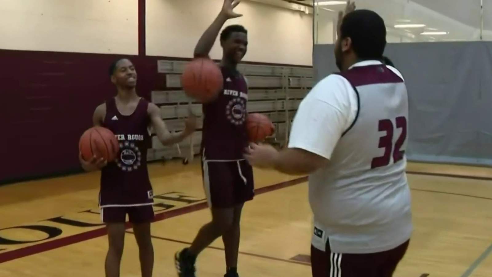 Dream comes true for student with autism when River Rouge basketball coach puts him in game