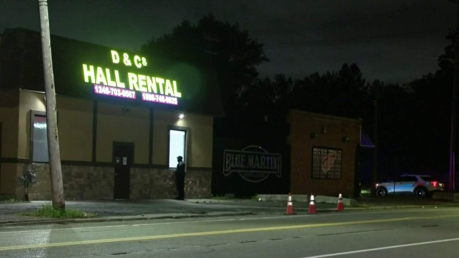 5 people shot at rental hall on Detroit’s east side