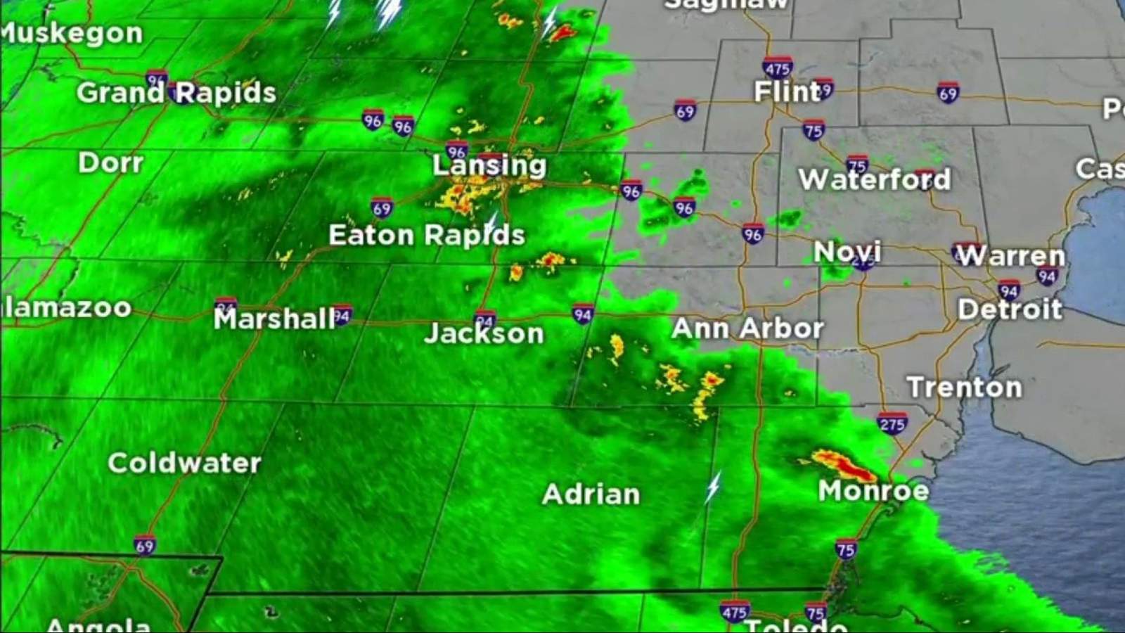 Metro Detroit weather: Wet Saturday night, becoming chilly